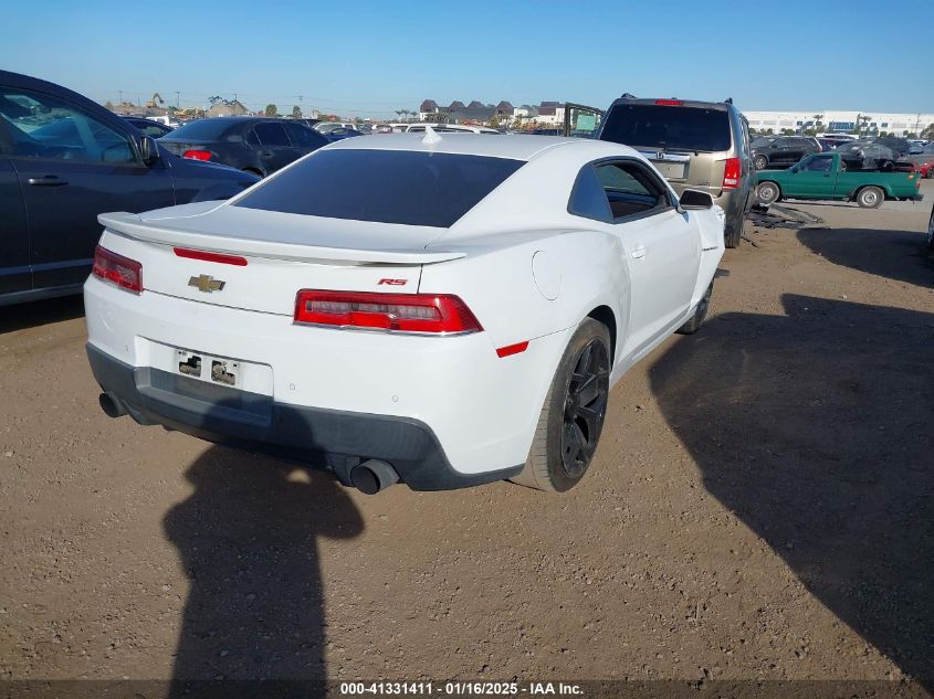 VIN 2G1FD1E38F9303235 2015 Chevrolet Camaro, 1LT no.4