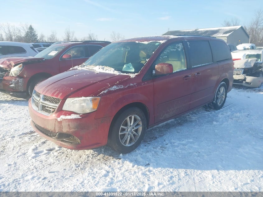 2014 DODGE GRAND CARAVAN SXT - 2C4RDGCG8ER120395