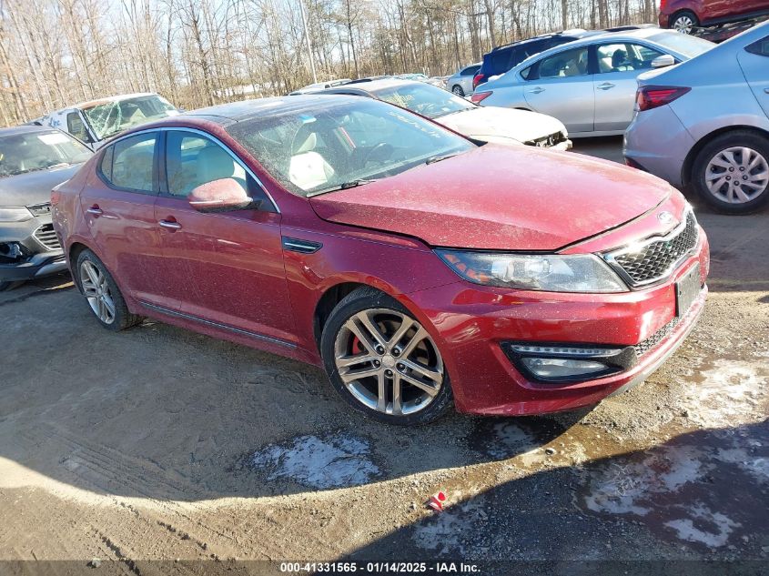 VIN 5XXGR4A66DG121800 2013 KIA Optima, SX no.1