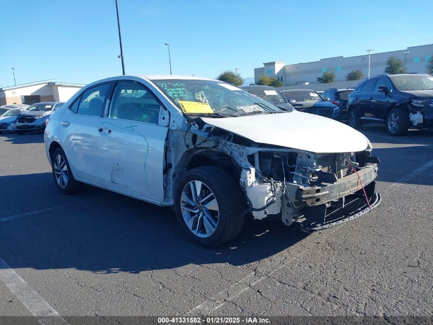 VIN 5YFBPRHEXEP017376 2014 Toyota Corolla, Le Eco Plus no.1