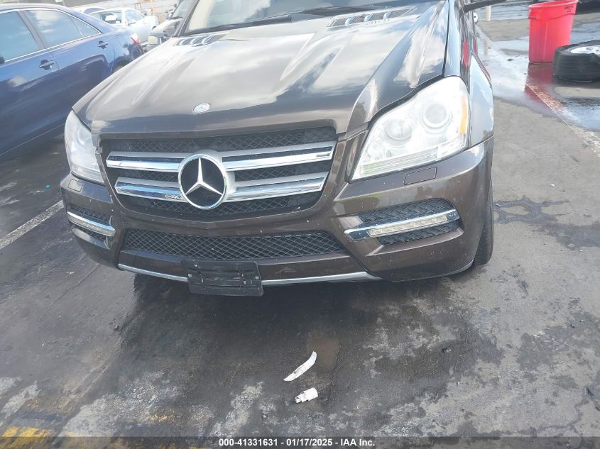 2012 Mercedes-Benz Gl 450 4Matic VIN: 4JGBF7BE4CA797517 Lot: 41331631