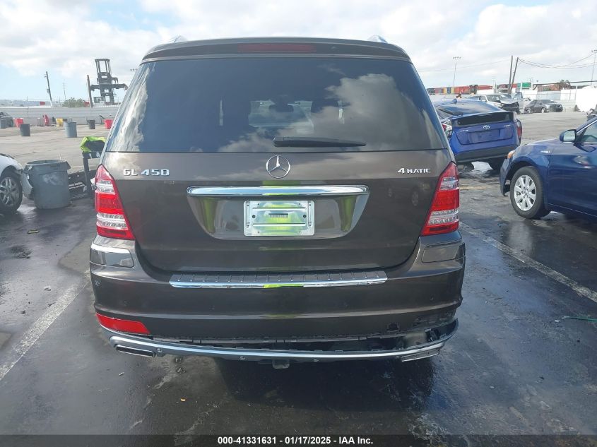 2012 Mercedes-Benz Gl 450 4Matic VIN: 4JGBF7BE4CA797517 Lot: 41331631