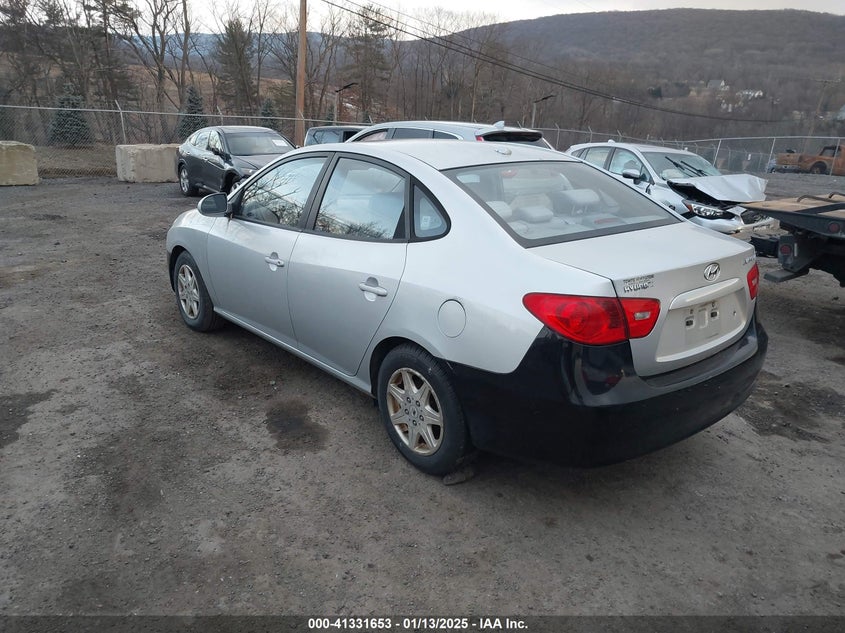 2007 HYUNDAI ELANTRA VIN: KMHDU46D87U192970