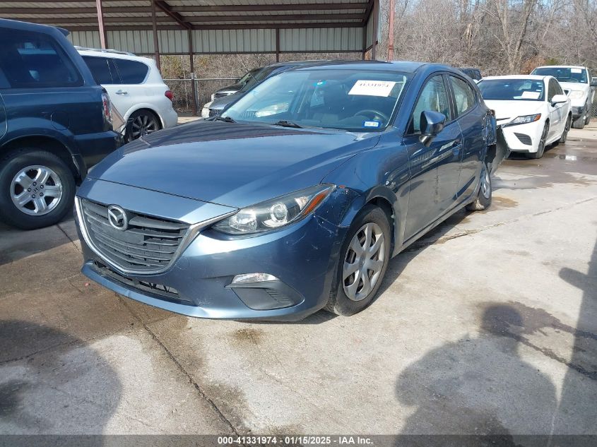 VIN JM1BM1K77E1112860 2014 MAZDA MAZDA3 no.2