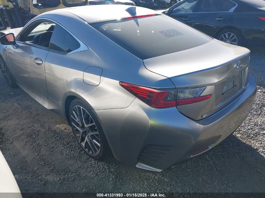 VIN JTHHE5BC0F5010269 2015 Lexus RC, 350 no.3