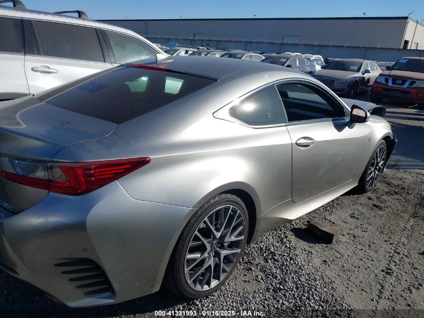 VIN JTHHE5BC0F5010269 2015 Lexus RC, 350 no.4