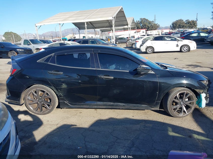 2018 HONDA CIVIC VIN: SHHFK7G48JU218372