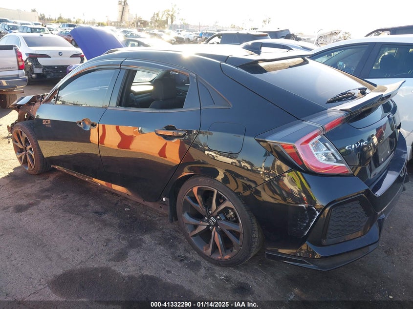 2018 HONDA CIVIC VIN: SHHFK7G48JU218372