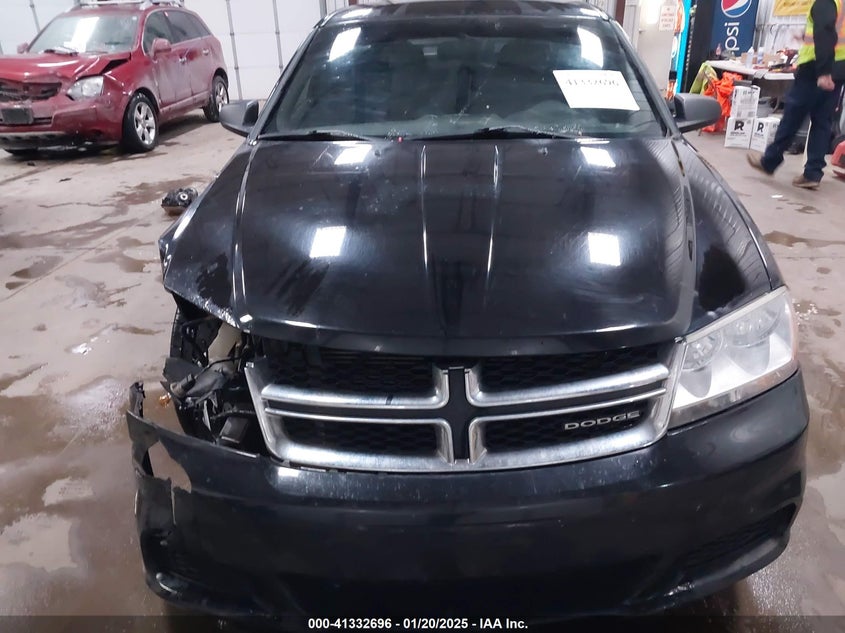 2012 DODGE AVENGER VIN: 1C3CDZAB7CN115308