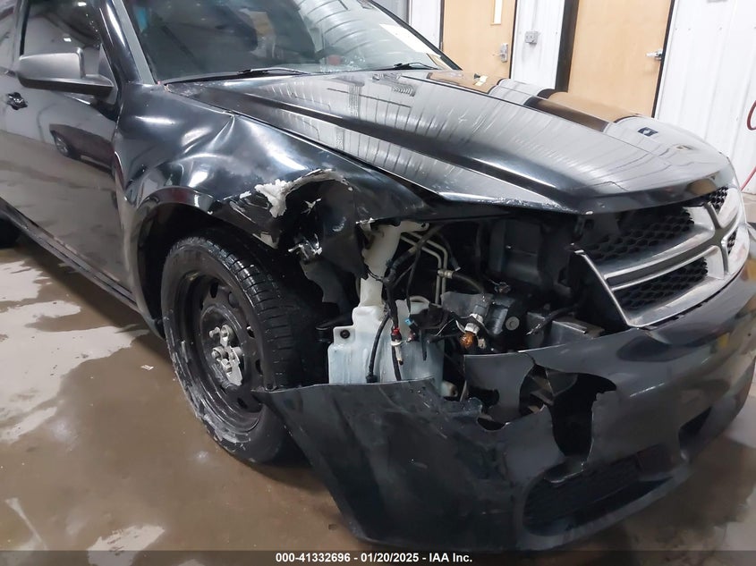 2012 DODGE AVENGER VIN: 1C3CDZAB7CN115308