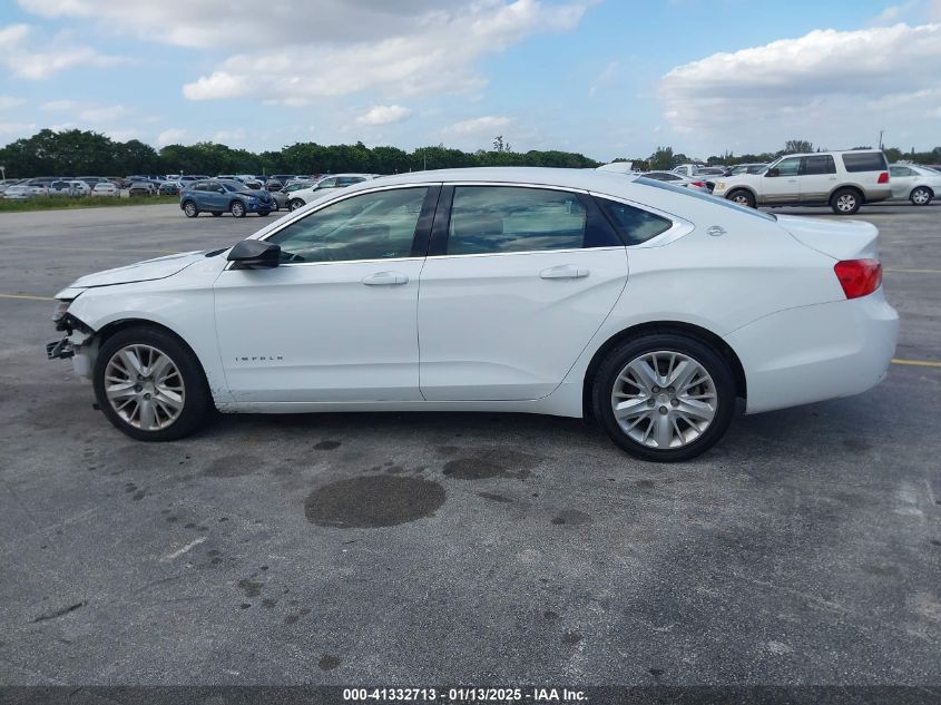 VIN 2G11Z5SA1G9165299 2016 Chevrolet Impala, LS no.14