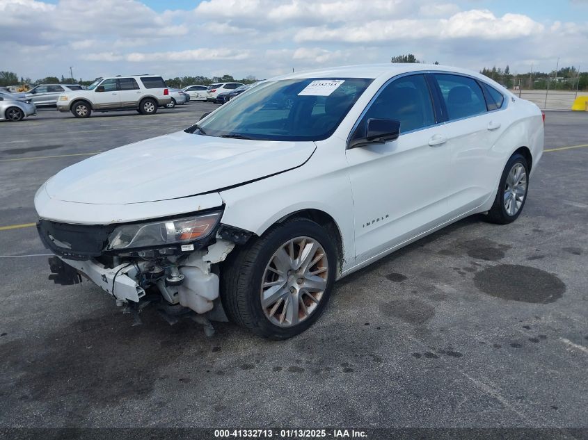 VIN 2G11Z5SA1G9165299 2016 Chevrolet Impala, LS no.2