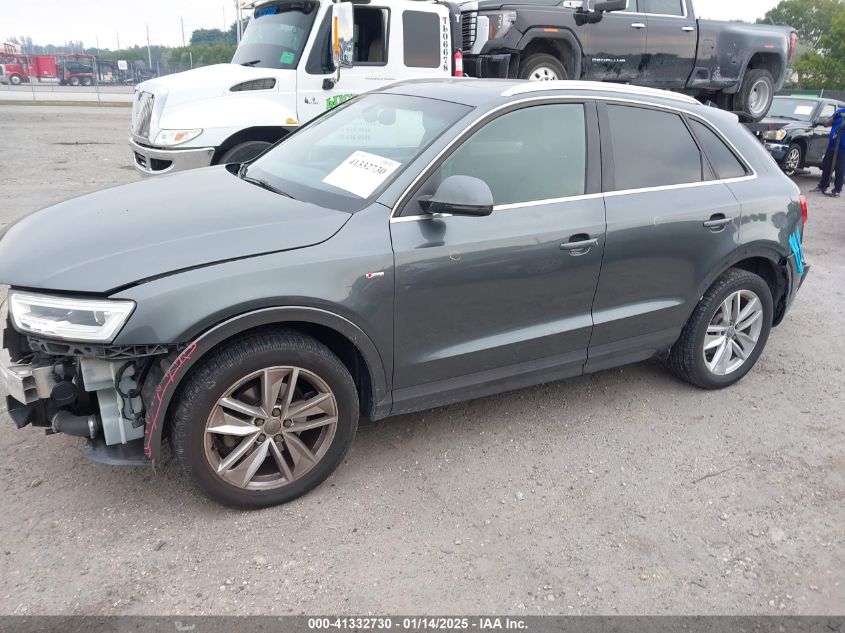 2018 AUDI Q3 2.0T PREMIUM/2.0T SPORT PREMIUM - WA1JCCFSXJR024593