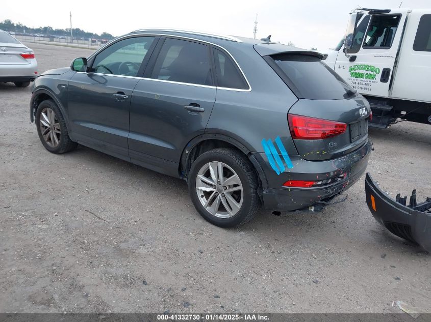 2018 AUDI Q3 2.0T PREMIUM/2.0T SPORT PREMIUM - WA1JCCFSXJR024593