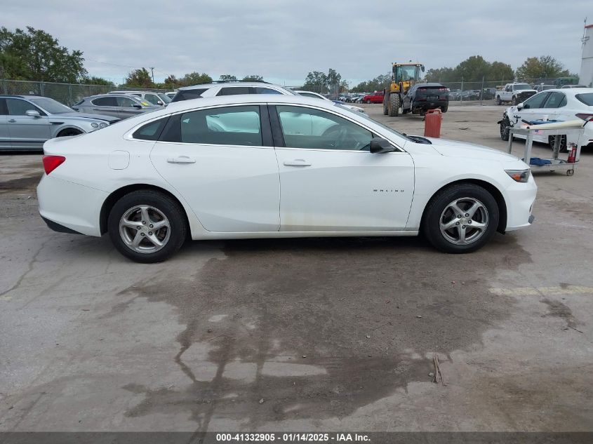 VIN 1G1ZB5ST1GF261174 2016 Chevrolet Malibu, LS no.13