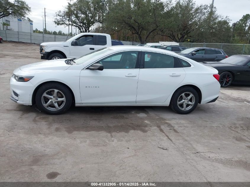 VIN 1G1ZB5ST1GF261174 2016 Chevrolet Malibu, LS no.14