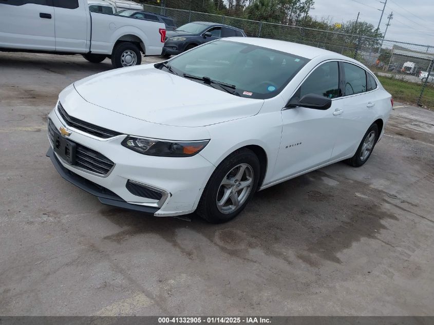 VIN 1G1ZB5ST1GF261174 2016 Chevrolet Malibu, LS no.2