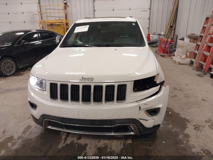 2014 Jeep Grand Cherokee Limited VIN: 1C4RJFBG5EC128242 Lot: 41332939