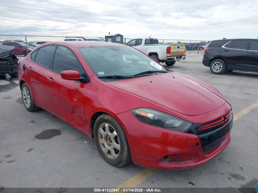 VIN 1C3CDFBA8DD199411 2013 DODGE DART no.1