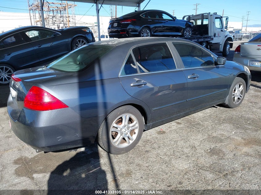2007 HONDA ACCORD VIN: 1HGCM56327A152092