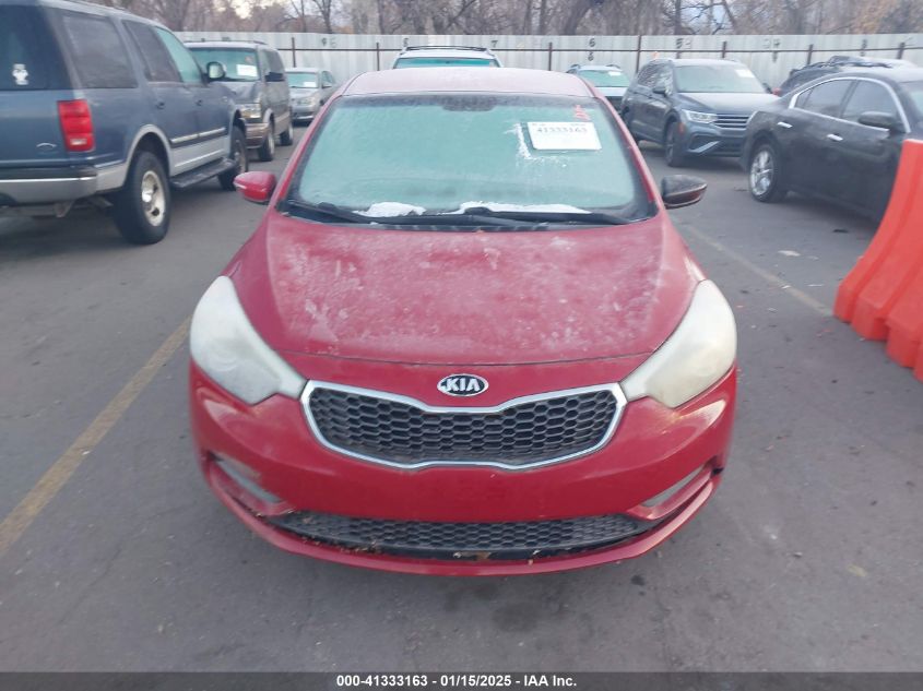 VIN KNAFX4A69E5196012 2014 KIA Forte, LX no.6