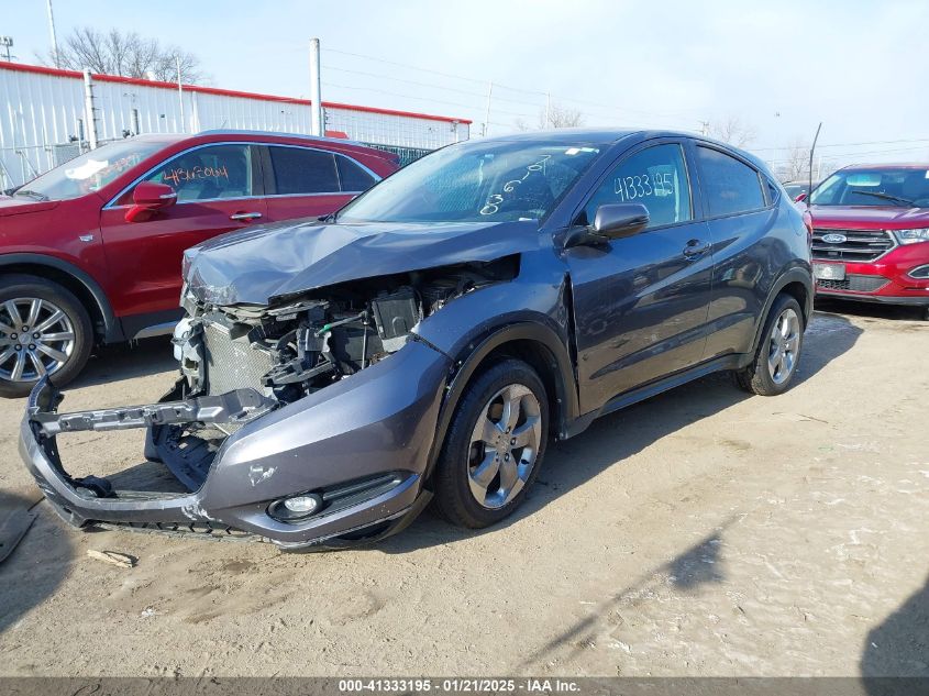 VIN 3CZRU6H58HG701630 2017 Honda HR-V, EX no.2