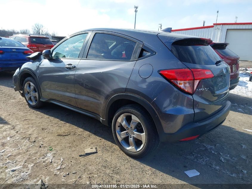 VIN 3CZRU6H58HG701630 2017 Honda HR-V, EX no.3