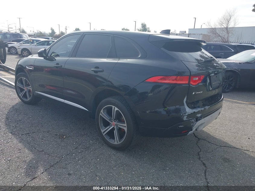 Vin: sadcm2fv5la641194, lot: 41823720, jaguar f-pace s p380 awd automatic 20203