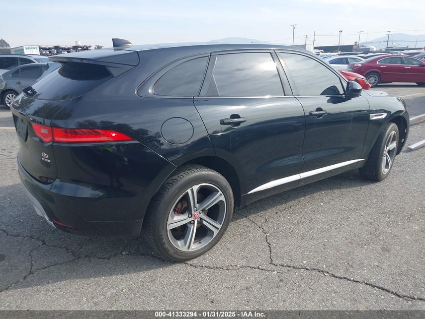 Vin: sadcm2fv5la641194, lot: 41823720, jaguar f-pace s p380 awd automatic 20204