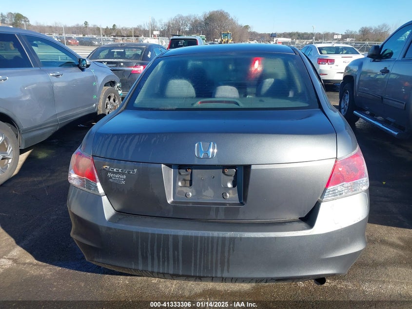 2009 HONDA ACCORD VIN: 1HGCP26469A102538
