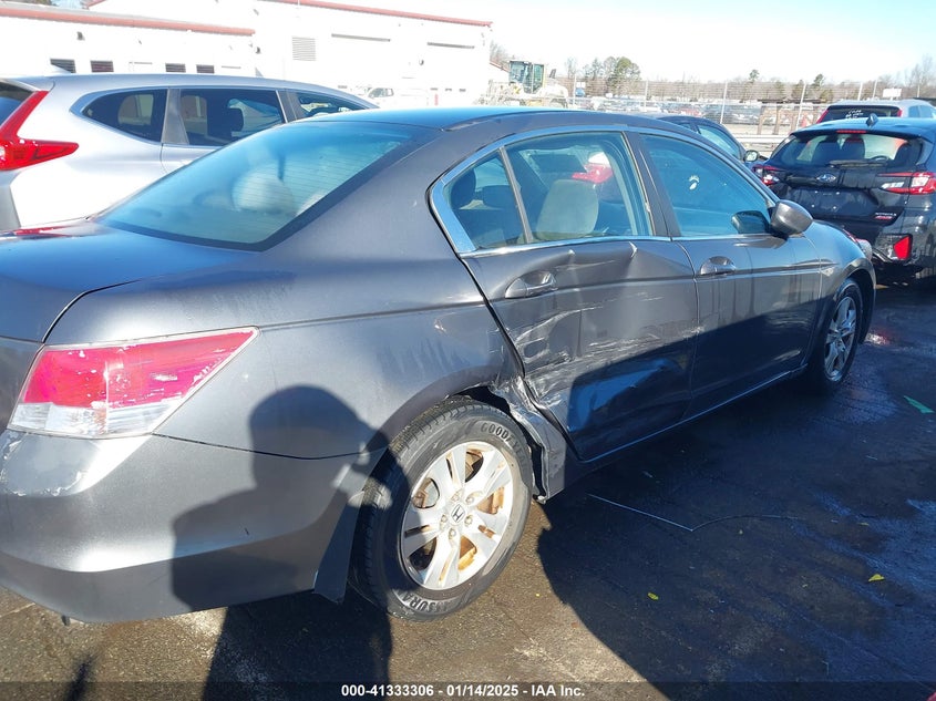 2009 HONDA ACCORD VIN: 1HGCP26469A102538