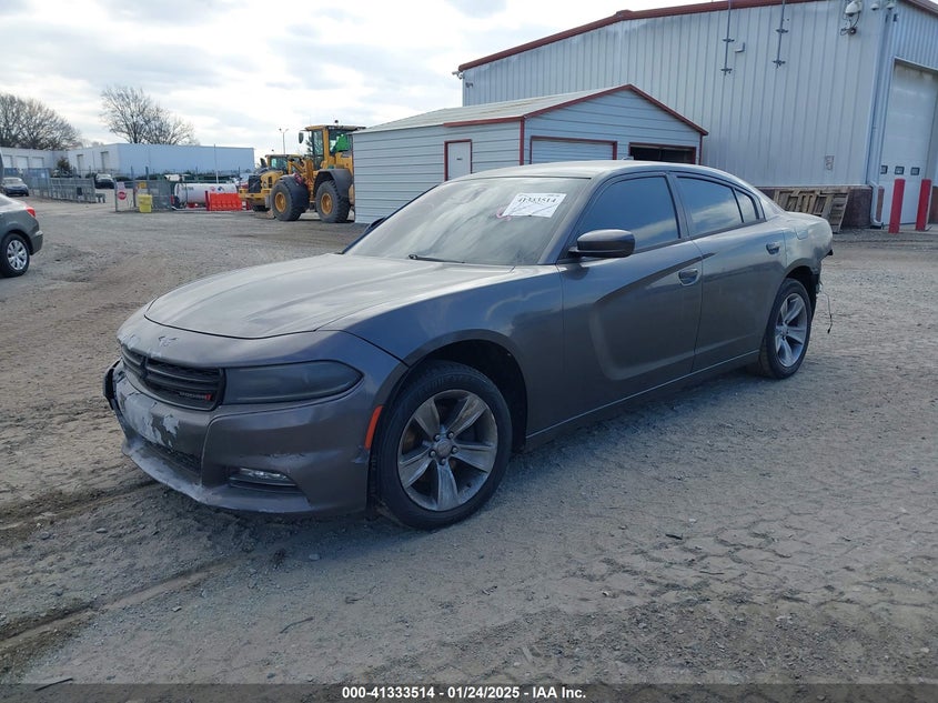 Vin: 2c3cdxhg4gh204032, lot: 41823940, dodge charger sxt 20162