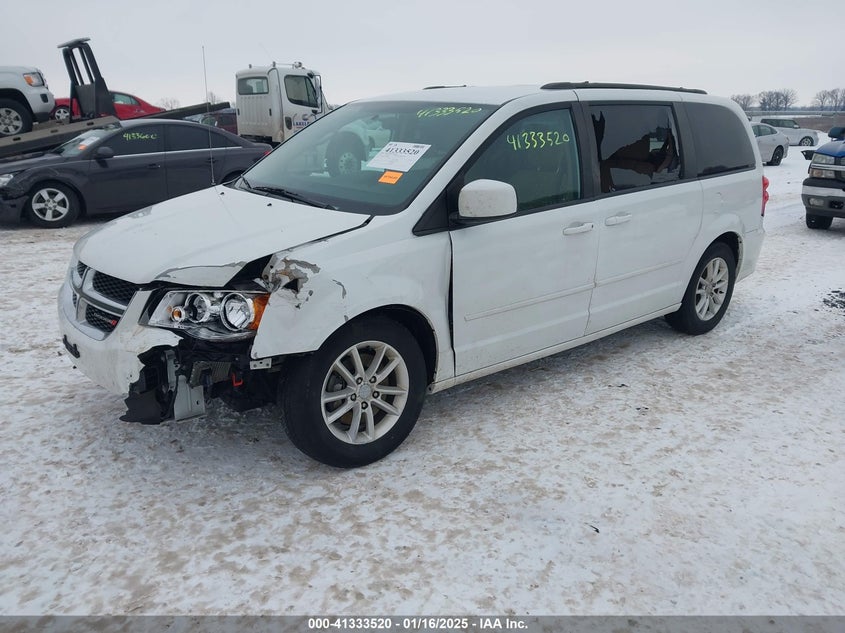 2016 DODGE GRAND CARAVAN SXT - 2C4RDGCG7GR249456