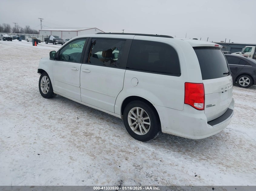 2016 DODGE GRAND CARAVAN SXT - 2C4RDGCG7GR249456
