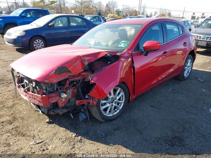 VIN JM1BM1L70E1215696 2014 Mazda 3, I Touring no.2