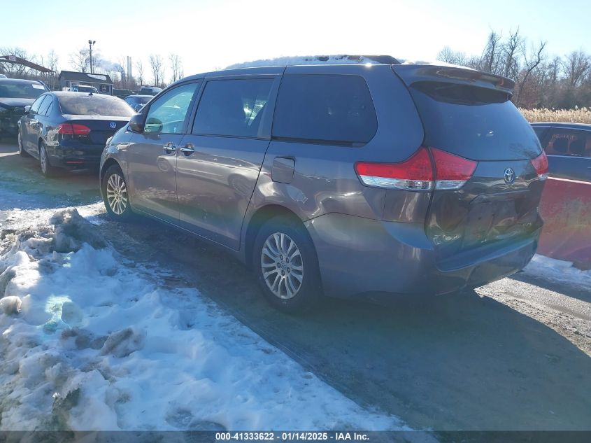 VIN 5TDYK3DC7ES459856 2014 Toyota Sienna, Xle/Limited no.3