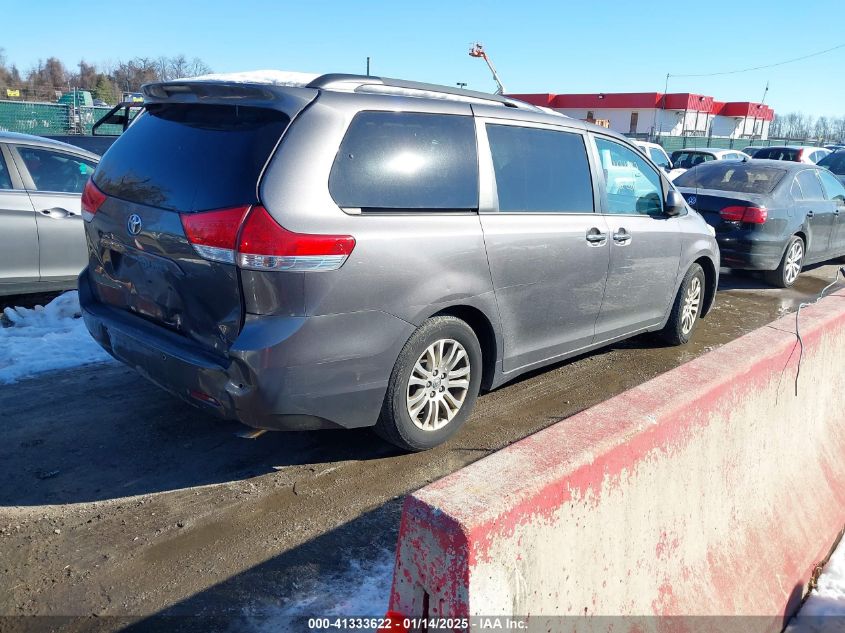 VIN 5TDYK3DC7ES459856 2014 Toyota Sienna, Xle/Limited no.4