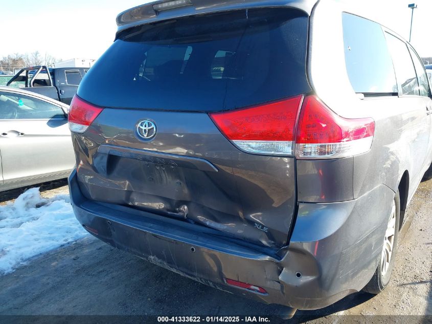 VIN 5TDYK3DC7ES459856 2014 Toyota Sienna, Xle/Limited no.6