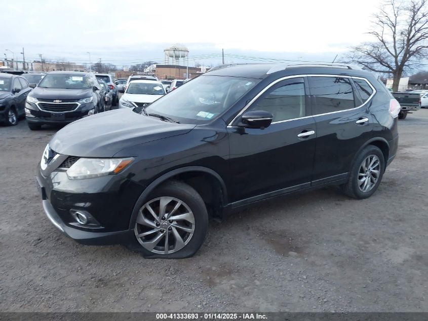 VIN 5N1AT2MV9FC762193 2015 NISSAN ROGUE no.2