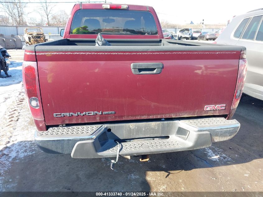 2008 GMC Canyon Sle1 VIN: 1GTDT19E288169527 Lot: 41333740