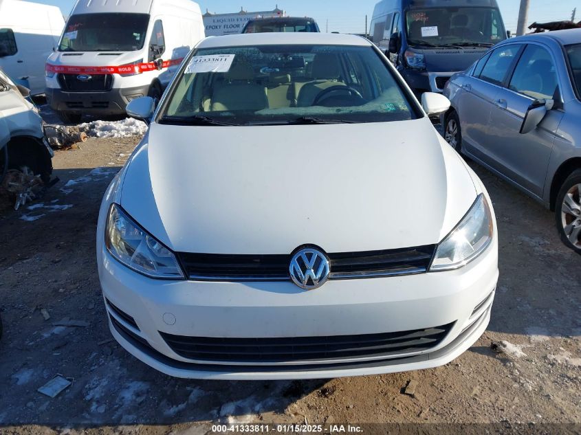 VIN 3VW217AU1FM029073 2015 Volkswagen Golf, Tsi S 4... no.12