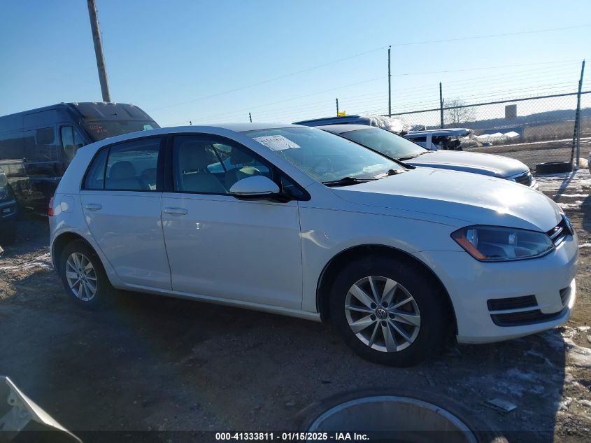 VIN 3VW217AU1FM029073 2015 Volkswagen Golf, Tsi S 4... no.13