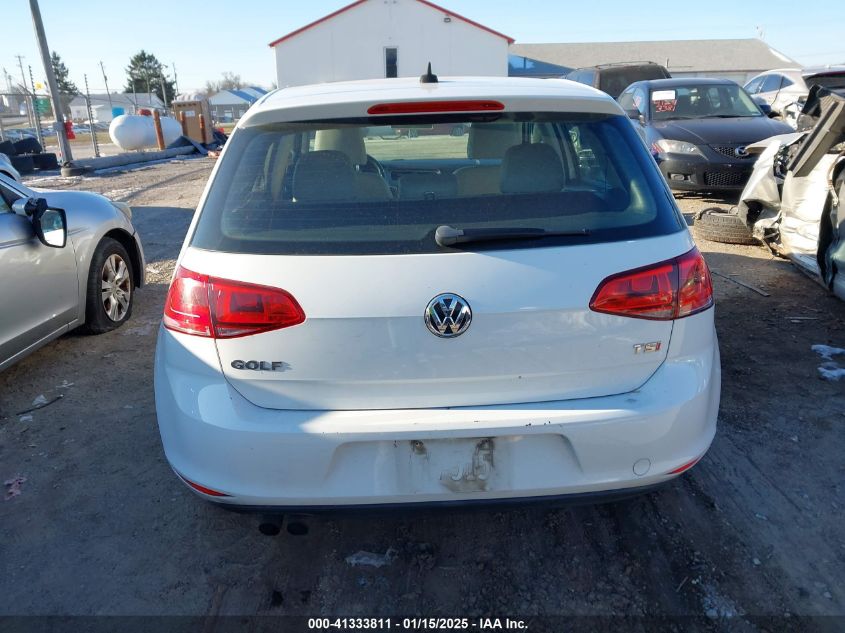 VIN 3VW217AU1FM029073 2015 Volkswagen Golf, Tsi S 4... no.16