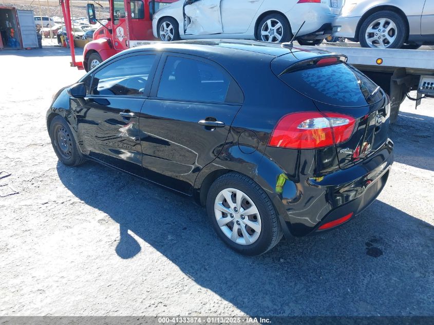 VIN KNADM5A30F6518124 2015 KIA RIO no.3