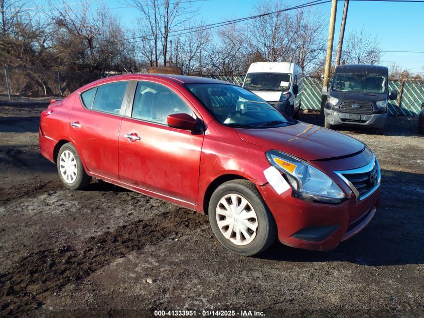 VIN 3N1CN7AP2JL801250 2018 Nissan Versa, 1.6 SV no.1