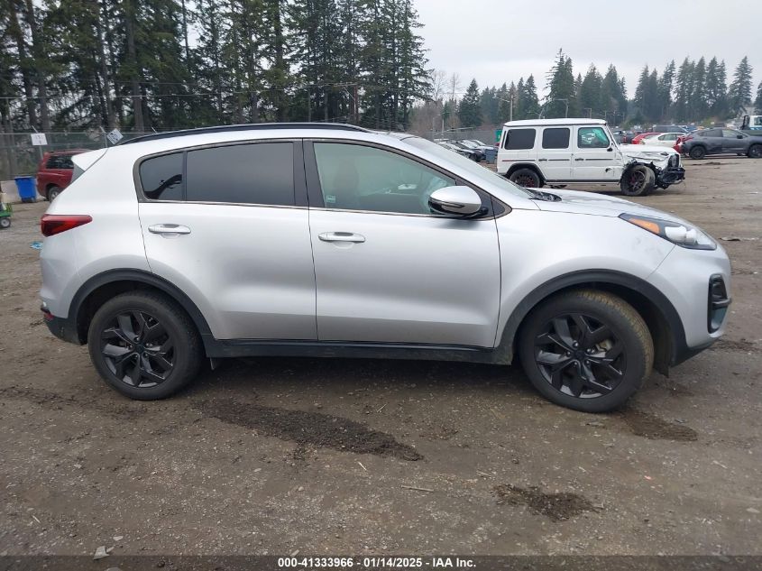 VIN KNDP6CAC5M7905029 2021 KIA Sportage, S no.13