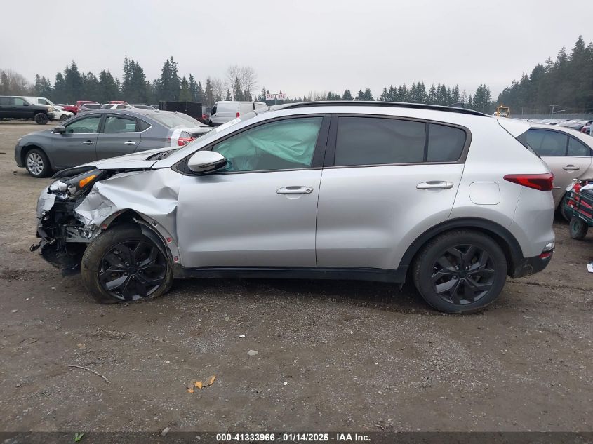 VIN KNDP6CAC5M7905029 2021 KIA Sportage, S no.14