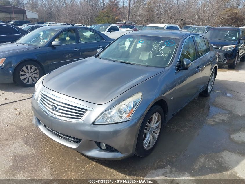 VIN JN1CV6AR6FM651068 2015 Infiniti Q40 no.6