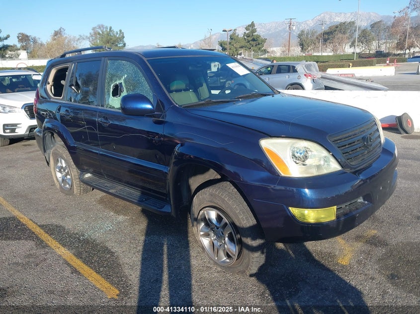 2006 Lexus Gx 470 blue other gasoline JTJBT20X060101876 photo #1