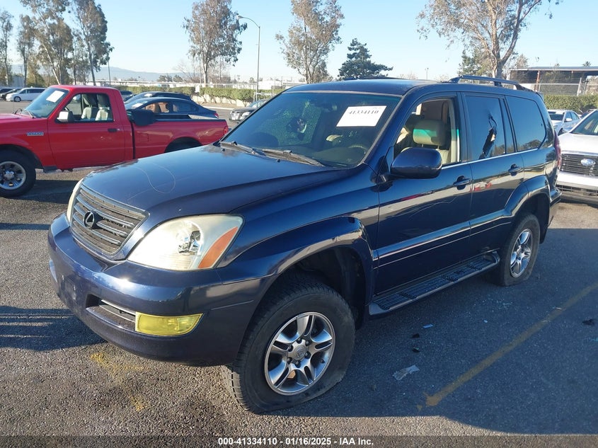 2006 Lexus Gx 470 blue other gasoline JTJBT20X060101876 photo #3